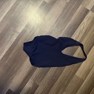 Navy blue body suite